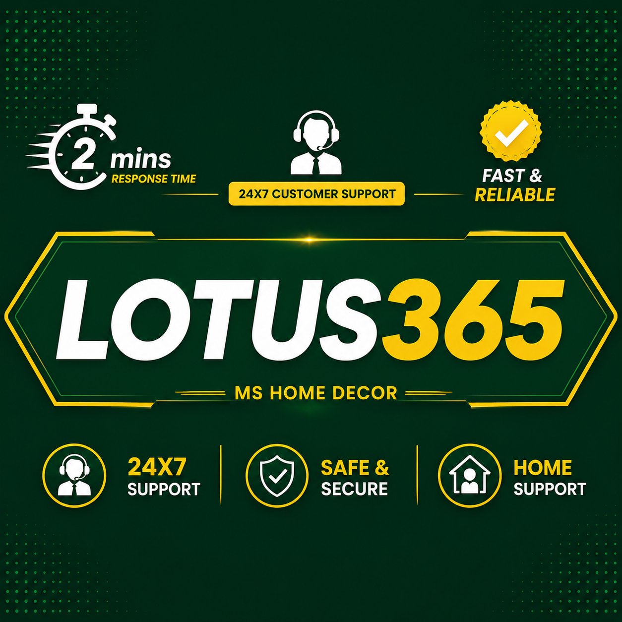 MS Home Decor Lotus365 banner